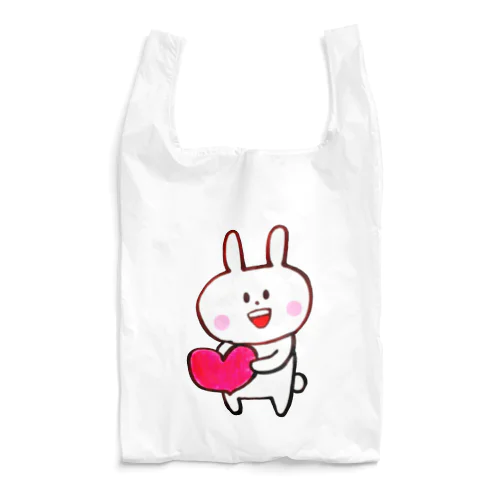 うさちゃん💗バッグリニューアルバージョン Reusable Bag