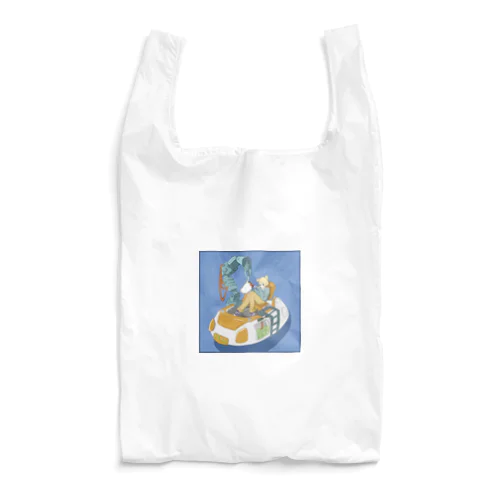 怠惰なみーちゃん(ver.blue) Reusable Bag