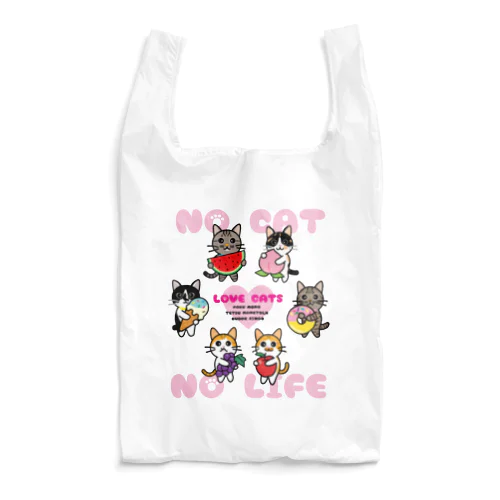 6ニャンズ  LOVE CATS Reusable Bag