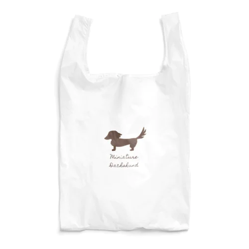 ダックス　影絵 Reusable Bag