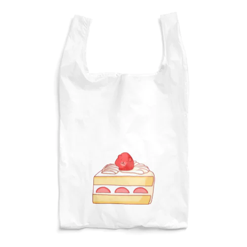 ショートケーキのほほえみくまさん Reusable Bag