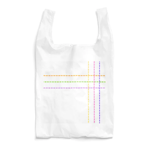 虹色の点線 Reusable Bag