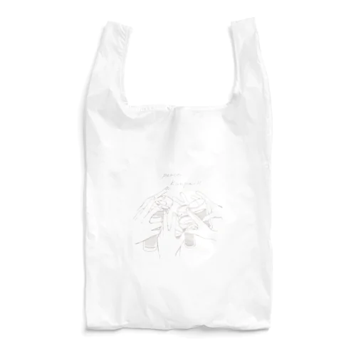 出前館創業者　花蜜幸伸さんのPEACE　KANPAI！プロジェクト Reusable Bag