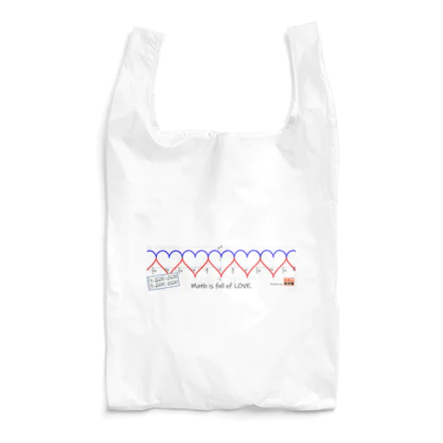 Math is full of LOVE. Reusable Bag