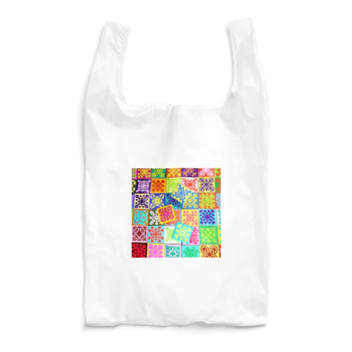 ハワイアンキルトパターン Reusable Bag