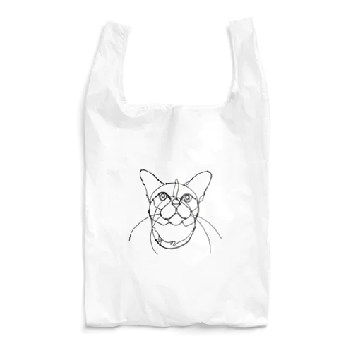 ワイヤーのネコ Reusable Bag