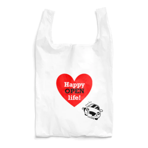 Happy OPEN life! Reusable Bag