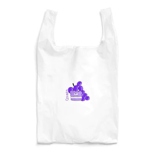 クマカロンぶどう味 Reusable Bag