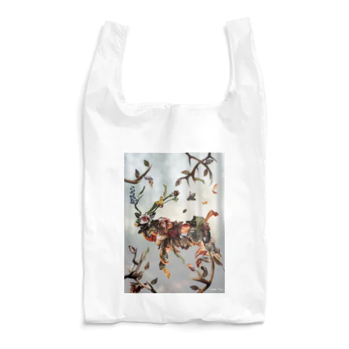 葉の鹿／鹿の枝 Reusable Bag