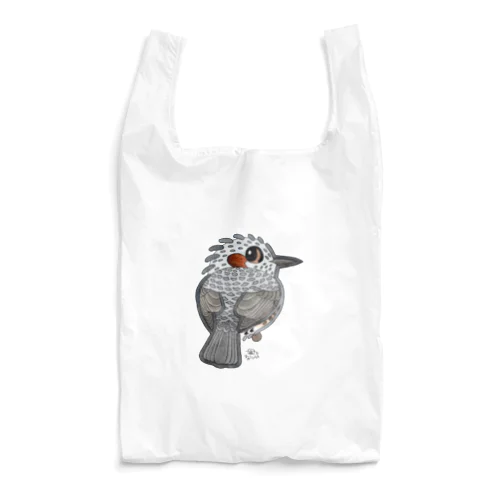 のの目のヒヨドリくん(背景透明) Reusable Bag