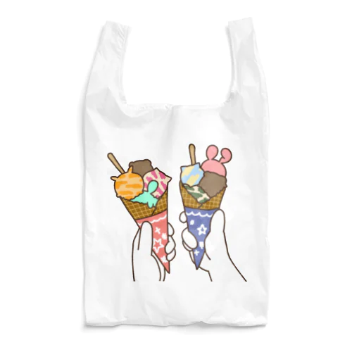 どうぶつアイス Reusable Bag