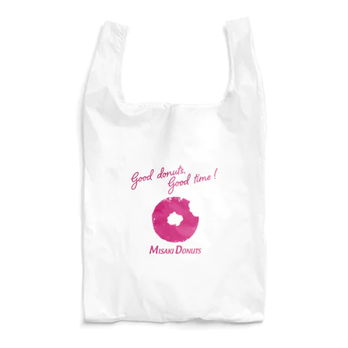 good donuts good time!ロゴ入り Reusable Bag