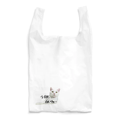 今日も白いねー Reusable Bag