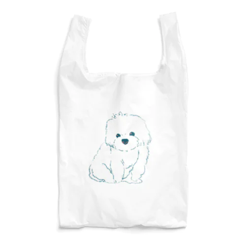 マルチーズもふもふ Reusable Bag