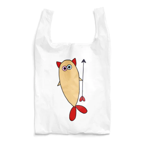 shrimp cat Reusable Bag