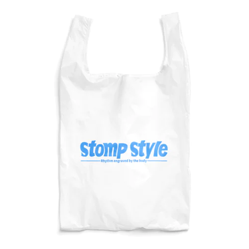 stomp style_青 エコバッグ