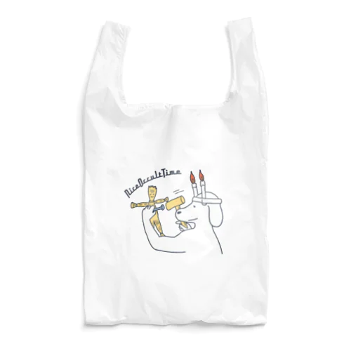 ナイスオカルトタイム🕯️(犬) Reusable Bag