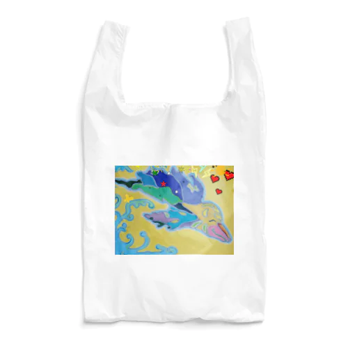 Mary's  tweets『ワーイ、海水浴って最高!!』 Reusable Bag