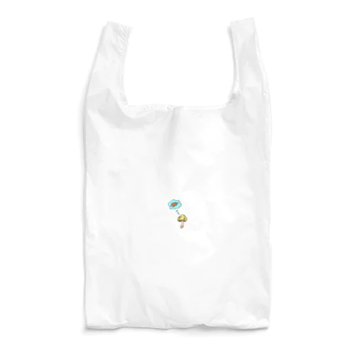 お肉食べたいねきのこさん Reusable Bag