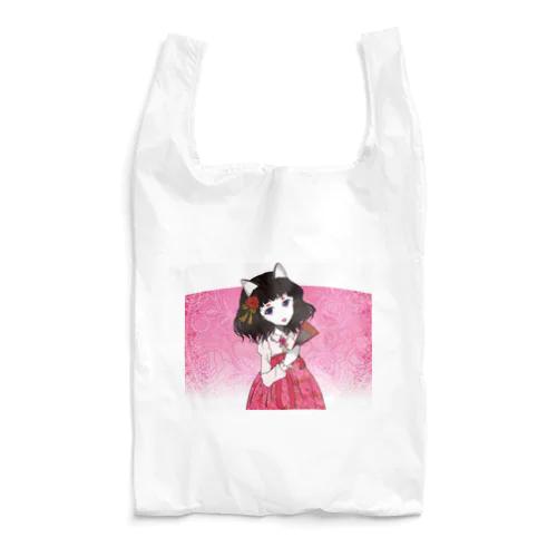 Rose-design（扇子閉じVer.） Reusable Bag