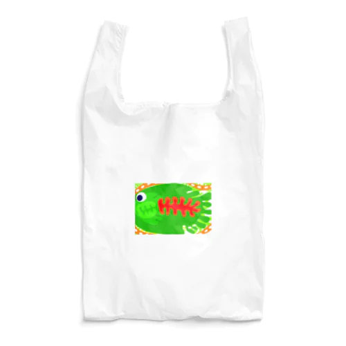 骨が丸見えのお魚 Reusable Bag