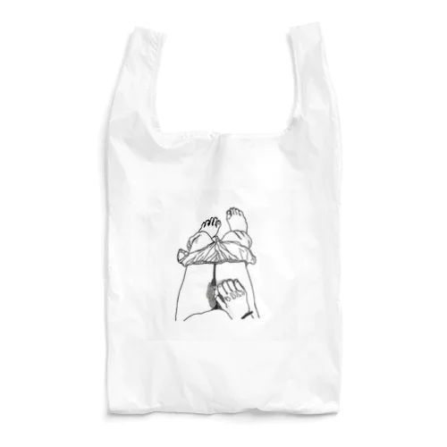 panty モノクロ Reusable Bag