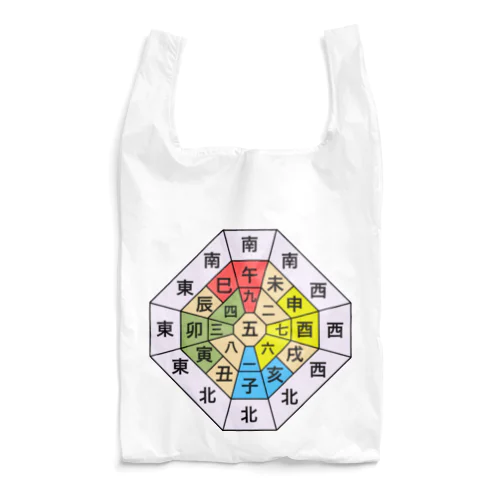 方位盤　五行カラー付き Reusable Bag