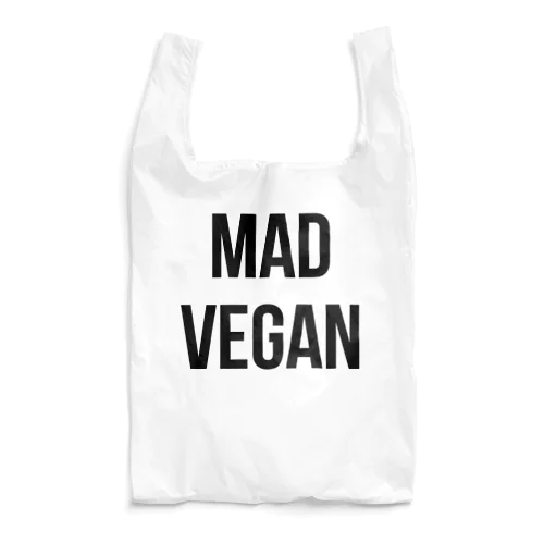 mad vegan（黒文字） エコバッグ