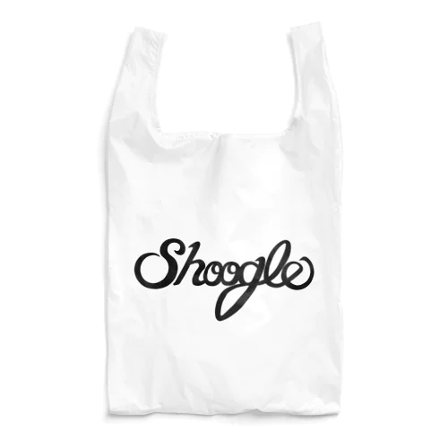 シューグル(Shoogle)ロゴ 黒字 エコバッグ