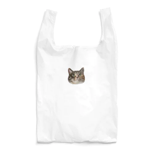 縞三毛猫のみそ Reusable Bag