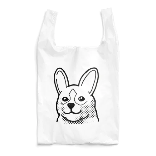 コーギー 黒 Reusable Bag