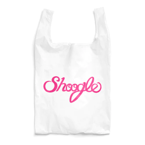 Shoogle(シューグル)ロゴ ピンク Reusable Bag