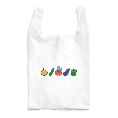 さめめはお野菜応援団 Reusable Bag