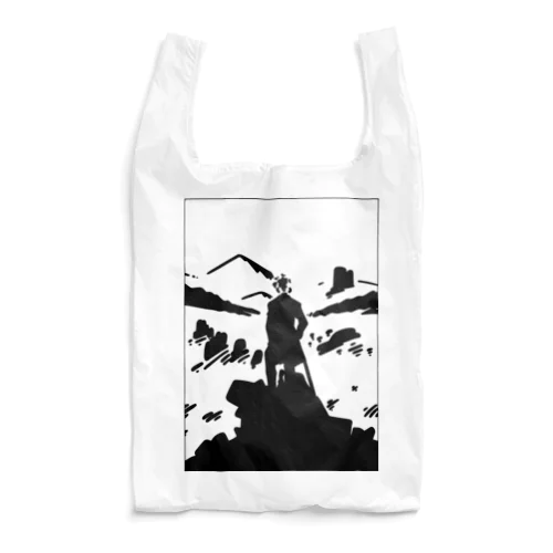 カスパー・ダーヴィト・フリードリヒ『雲海の上の旅人』（うんかいのうえのたびびと、英: Wanderer above the Sea of Fog） Reusable Bag