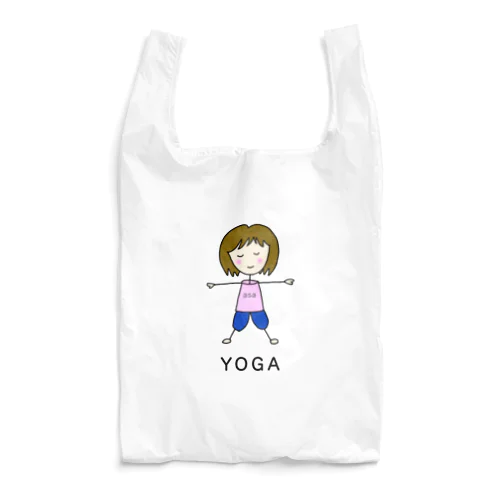 ヨガールasaちゃん(カラー) Reusable Bag