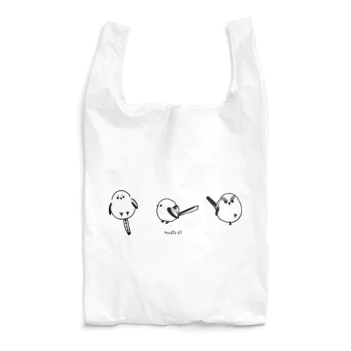 ころころシマエナガ＆エナガ Reusable Bag