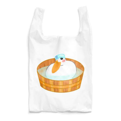 水浴びコールダックさん Reusable Bag