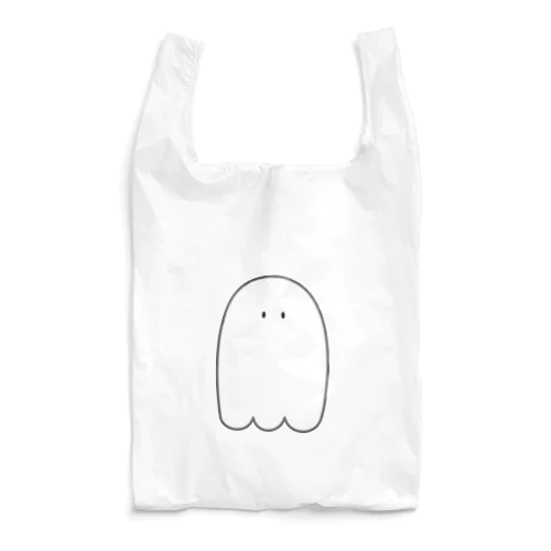 しろおばけちゃん Reusable Bag