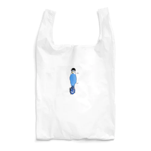 一輪車インコ Reusable Bag