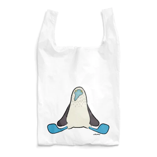 座ってるアオアシカツオドリ Reusable Bag