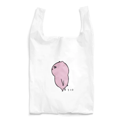 てくてくピンクはむ Reusable Bag