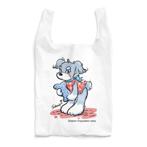 シュナガール_骨クッション_グッズ Reusable Bag