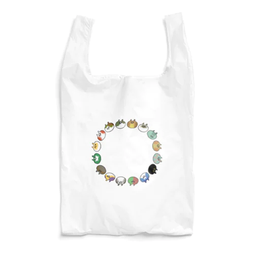 猫集会 Reusable Bag