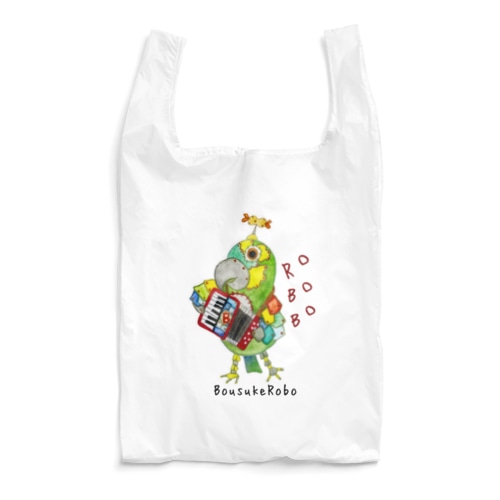  ROBOBO ボウシインコのボウ助  Reusable Bag