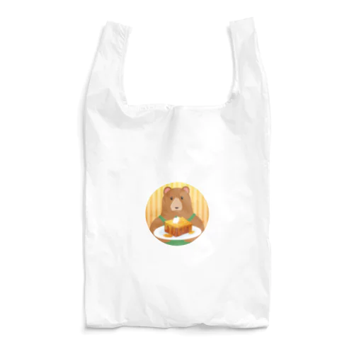 クマ店長のハニートースト Reusable Bag
