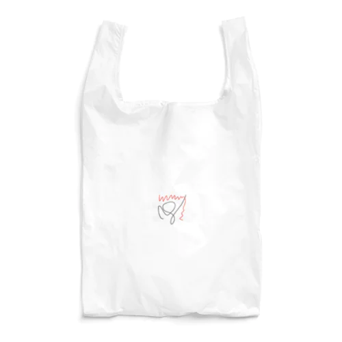 3秒で描き殴った二本の線 Reusable Bag