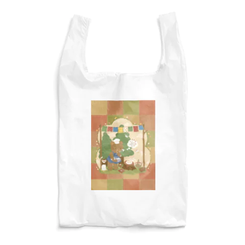 くまとケーキ Reusable Bag