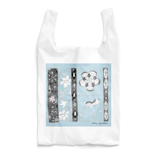 ホリーガーデン（ブルー） Reusable Bag