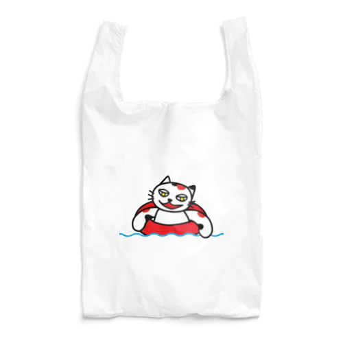 【前田デザイン室 ニャン-T プロジェクト】前田デザイン室　じゃみぃの夏 Reusable Bag