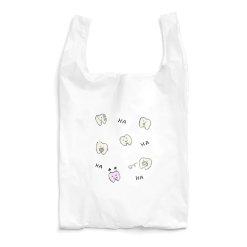 歯が抜けた歯くんと仲間たち Reusable Bag